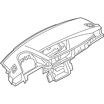 BMW 51452991241 Trim Panel Dashboard