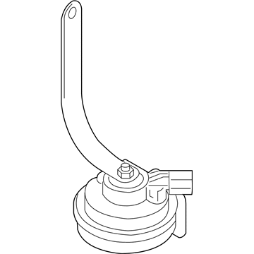 BMW 61337191718 High Pitch Horn