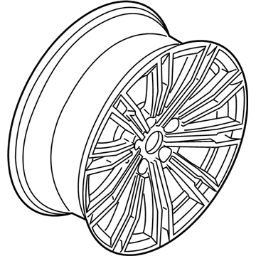 BMW 36118089891 Disk Wheel, Light Alloy, In