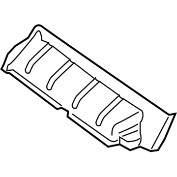 BMW 72129311685 Knee Pad, Airbag Module, Passenger Side