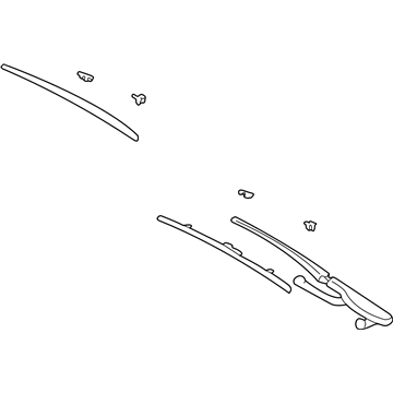 1999 BMW 528i Wiper Arm - 61619449966