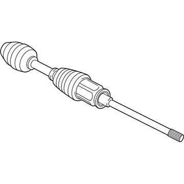 2016 BMW 535i xDrive Axle Shaft - 31607618680