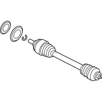 2018 BMW M6 Axle Shaft - 33212284115