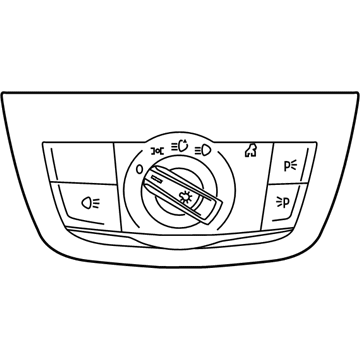 BMW X4 Headlight Switch - 61319472964