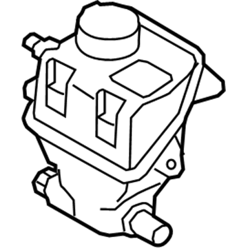 BMW 17137592472 Coolant Reservoir