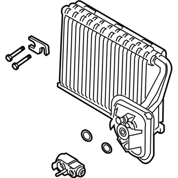 BMW A/C Evaporator Core - 64119496918