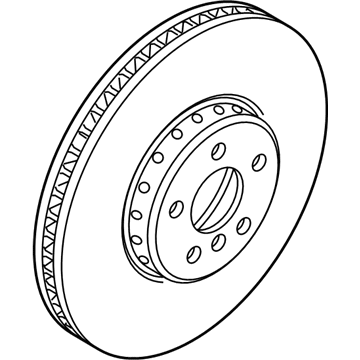 BMW 34118054826 BRAKE DISC RIGHT