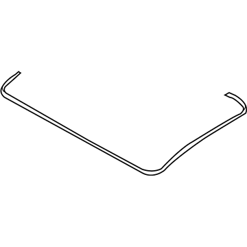 2005 BMW 645Ci Weather Strip - 54137145706