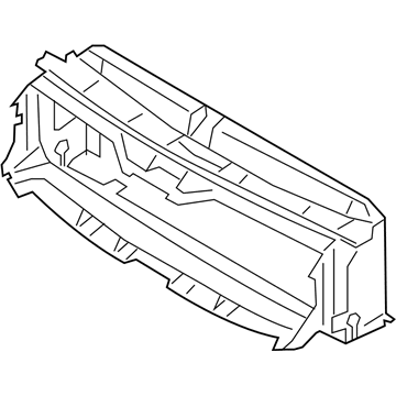 BMW 51747290610 Air Duct, Radiator