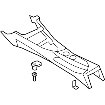 BMW 51169169508 Centre Console With Drink Holder