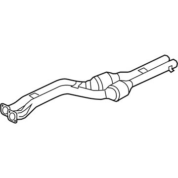 2008 BMW X3 Exhaust Pipe - 18303428033