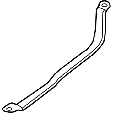 BMW 340i Fuel Tank Strap - 16117260945