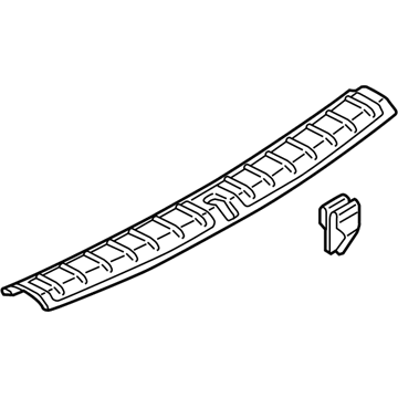 BMW 51477331417 Loading Sill Cover