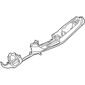 BMW 51459349010 Instrument Panel, Bottom Section