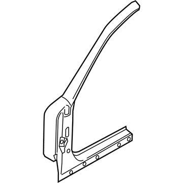 BMW 41217238607 Column A Exterior, Left