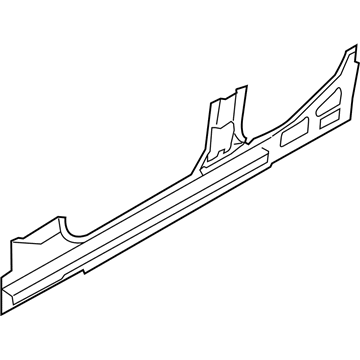 BMW 41127238606 Frame Side Member, Inner Right