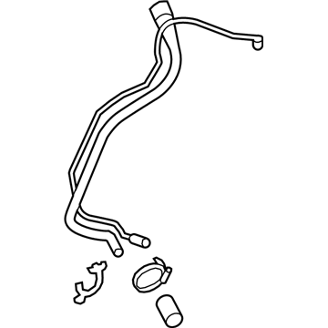 BMW 16117185144 Plastic Filler Pipe