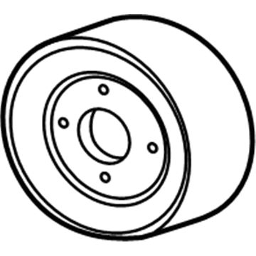 BMW 330xi Water Pump Pulley - 11511436590