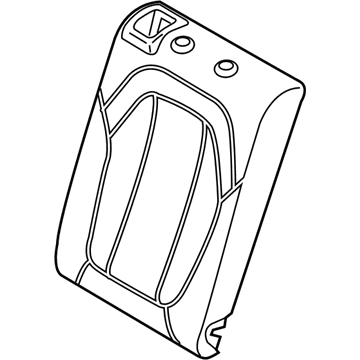 BMW 52206994392 FOAM PAD, BACKREST, REAR RIG