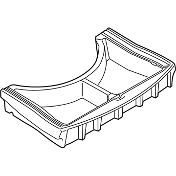 BMW 51477373589 Storage Compartment, Spare Wheel Well