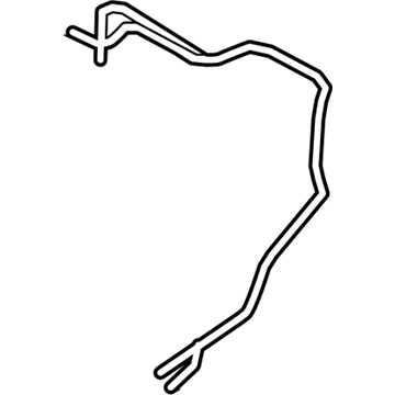 BMW 54377223327 Hydraulic Line, Main Kinematics, Left