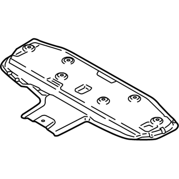 BMW Exhaust Heat Shield - 51487290784