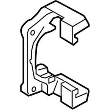 2015 BMW 535i Brake Caliper Bracket - 34116792691