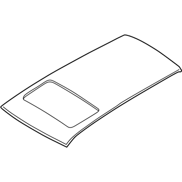 BMW 41318196191 Roof Panel For Lifting-Sliding Roof