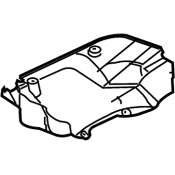 BMW 51717896625 Cover, Battery Tray