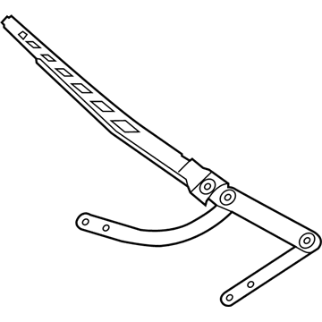 BMW 528xi Wiper Arm - 61617185366