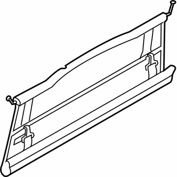 BMW 51477446327 PARTITION NET / SIGHT GUARD