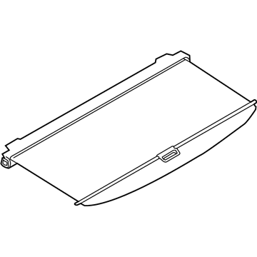 BMW 51477471985 Roller Cover For Luggage Compartment