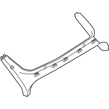 BMW 51497223692 Trim Panel, Trunk Lid, Centre