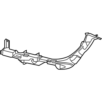 BMW 51642990180 Bracket Headlight Right