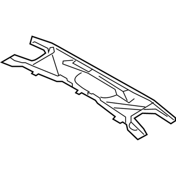 BMW 64316958817 Housing, Microfilter,Lower Section, Left