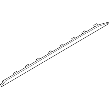 BMW 51778089931 Sill Strip, Primed, Left