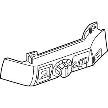 BMW 760i Headlight Switch - 61316918848