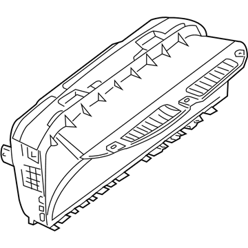 BMW 65826960096 Exchange-Control Display