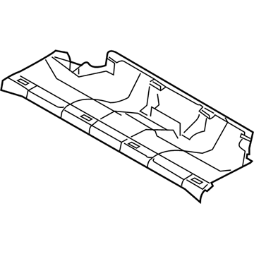 BMW 52206984869 Seat Pan