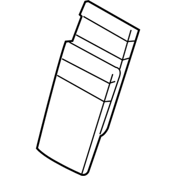 BMW 52209158953 Filler Piece, Imitation Leather