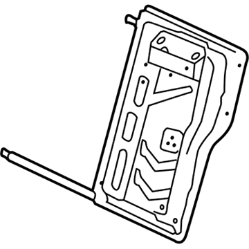 BMW 52207267863 Frame, Backrest Left