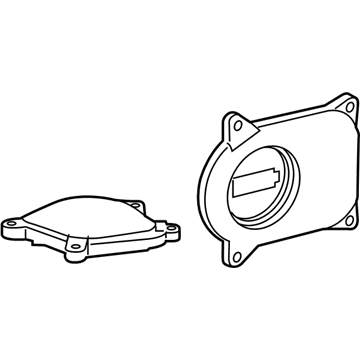 BMW 63117401166 Repair Kit, Cover, Led, Fan, Right