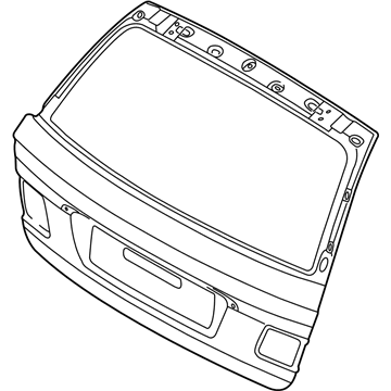 BMW 41628158552 Trunk Lid