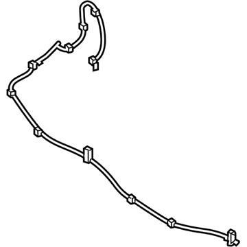 BMW 61667347668 Nozzle Chain, Windscreen Washer System