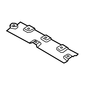 BMW 51757428149 HEAT INSULATOR FLOOR PANEL T