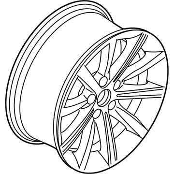 BMW 36116862899 Light Alloy Rim