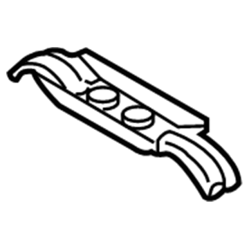 BMW 18307550850 Pipe Clamp, Top