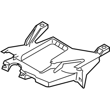 BMW 63117162089 Bracket Headlight Left