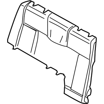 BMW 52209135549 Backrest Upholstery