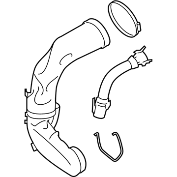 BMW 13718574785 Filtered Air Pipe